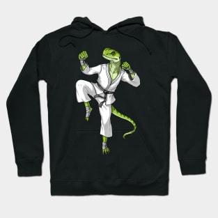 Karate Lizard Hoodie